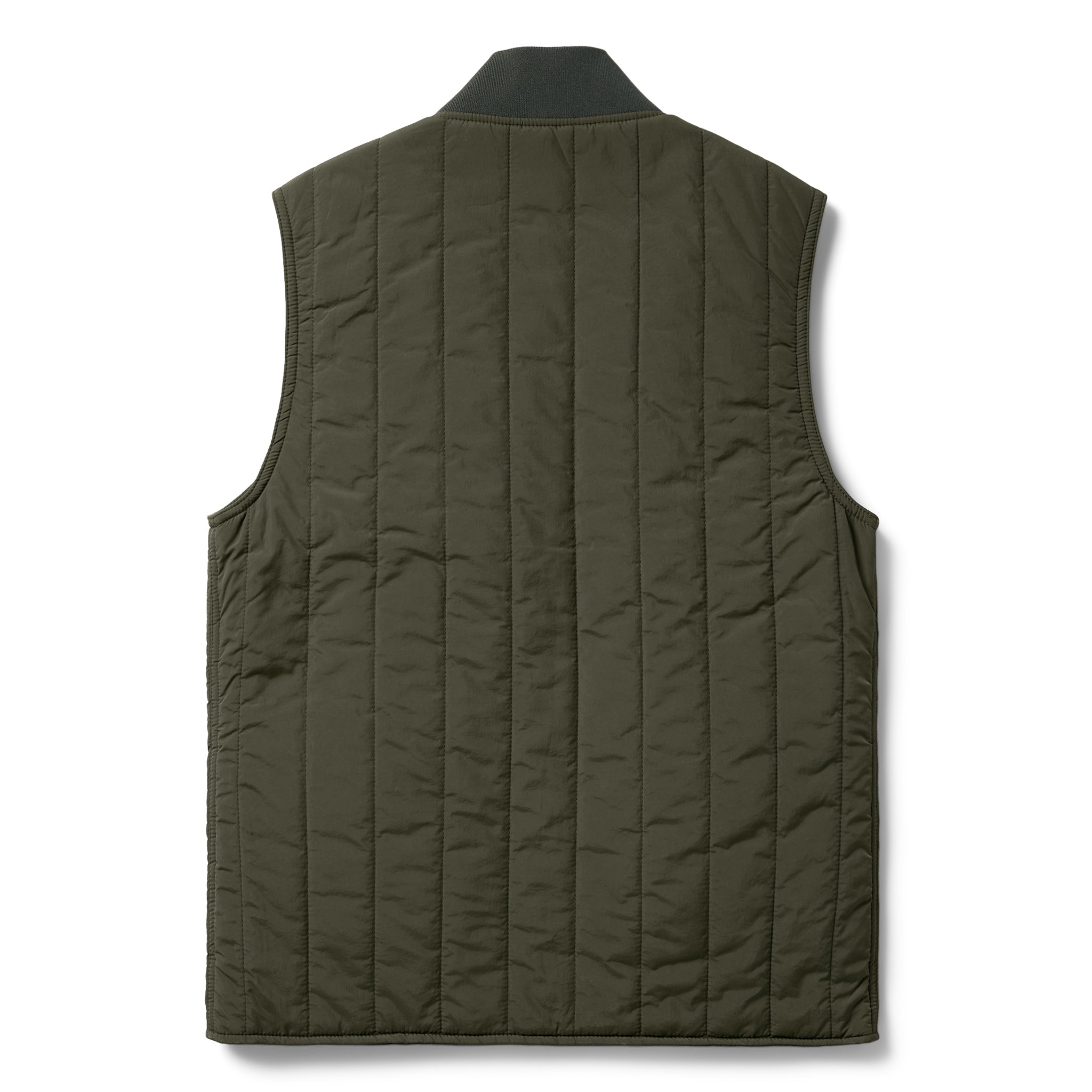 The Able Vest in Quilted Army