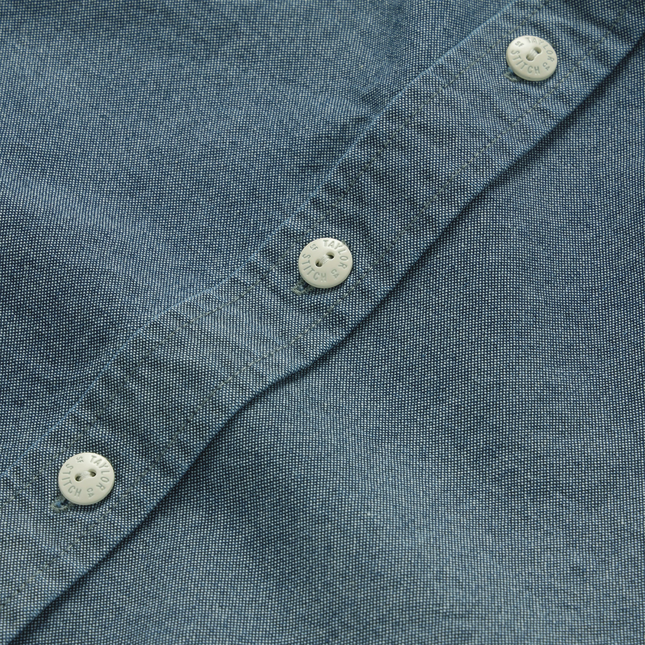 The Utility Shirt in Rinsed Selvage Chambray