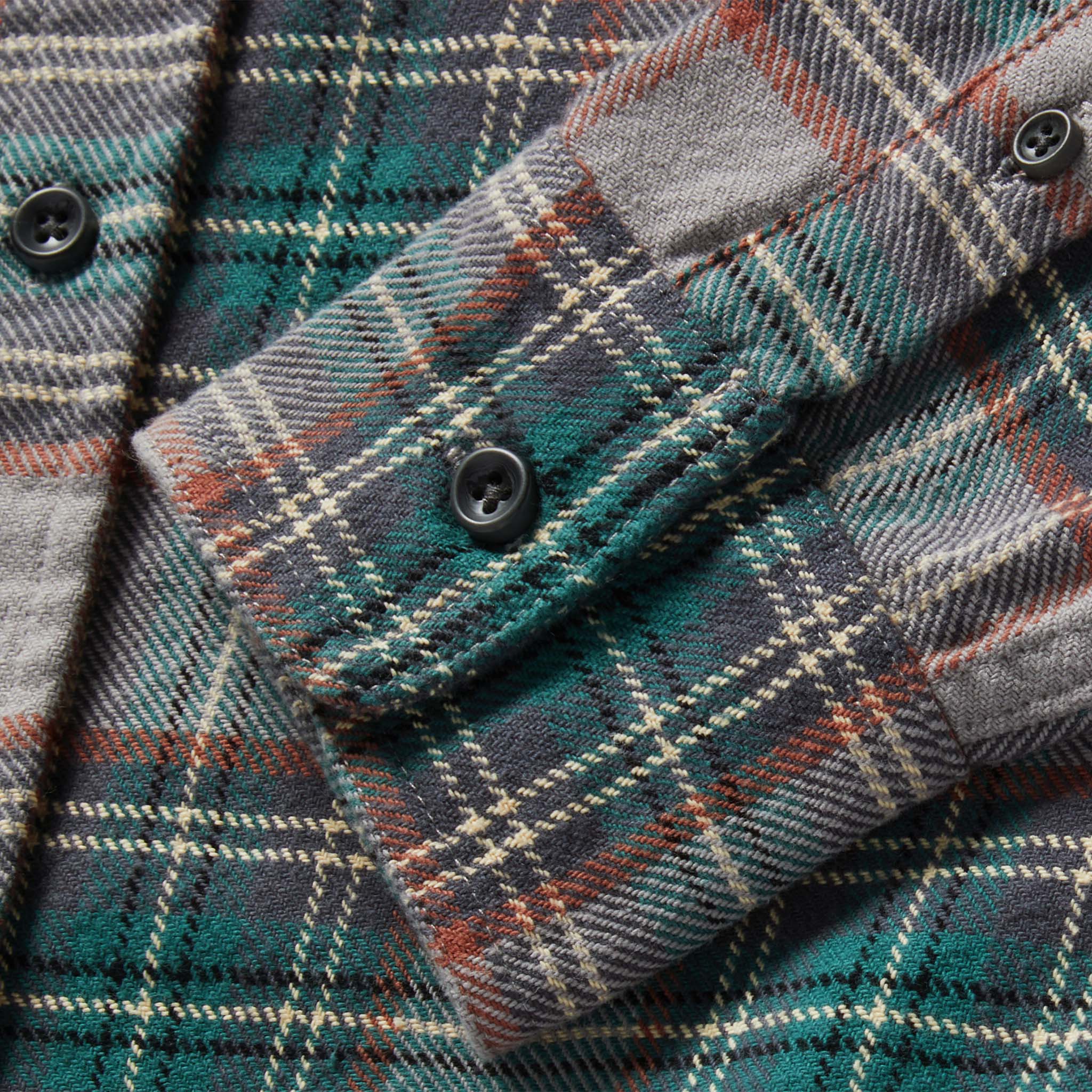 The Ledge Shirt in Coastline Plaid