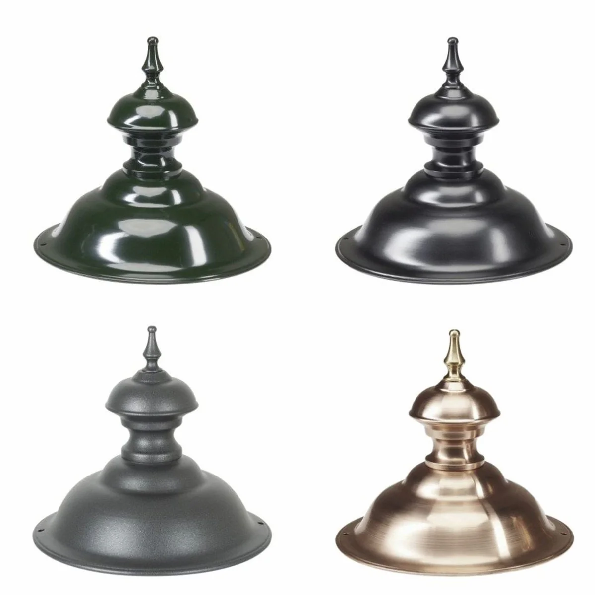 Casa Padrino aplique de exterior Art Nouveau negro mate Al. 56 cm - Iluminaci¨®n de exterior