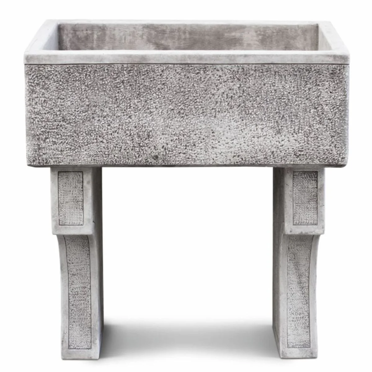 Casa Padrino fregadero de jard¨ªn Art Nouveau gris antiguo 80 x 50 x A. 90 cm