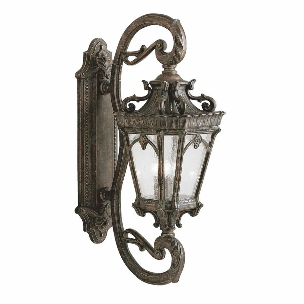 Casa Padrino l¨¢mpara de pared de exteriores barroco bronce antiguo A. 95,9 cm - Iluminaci¨®n exterior