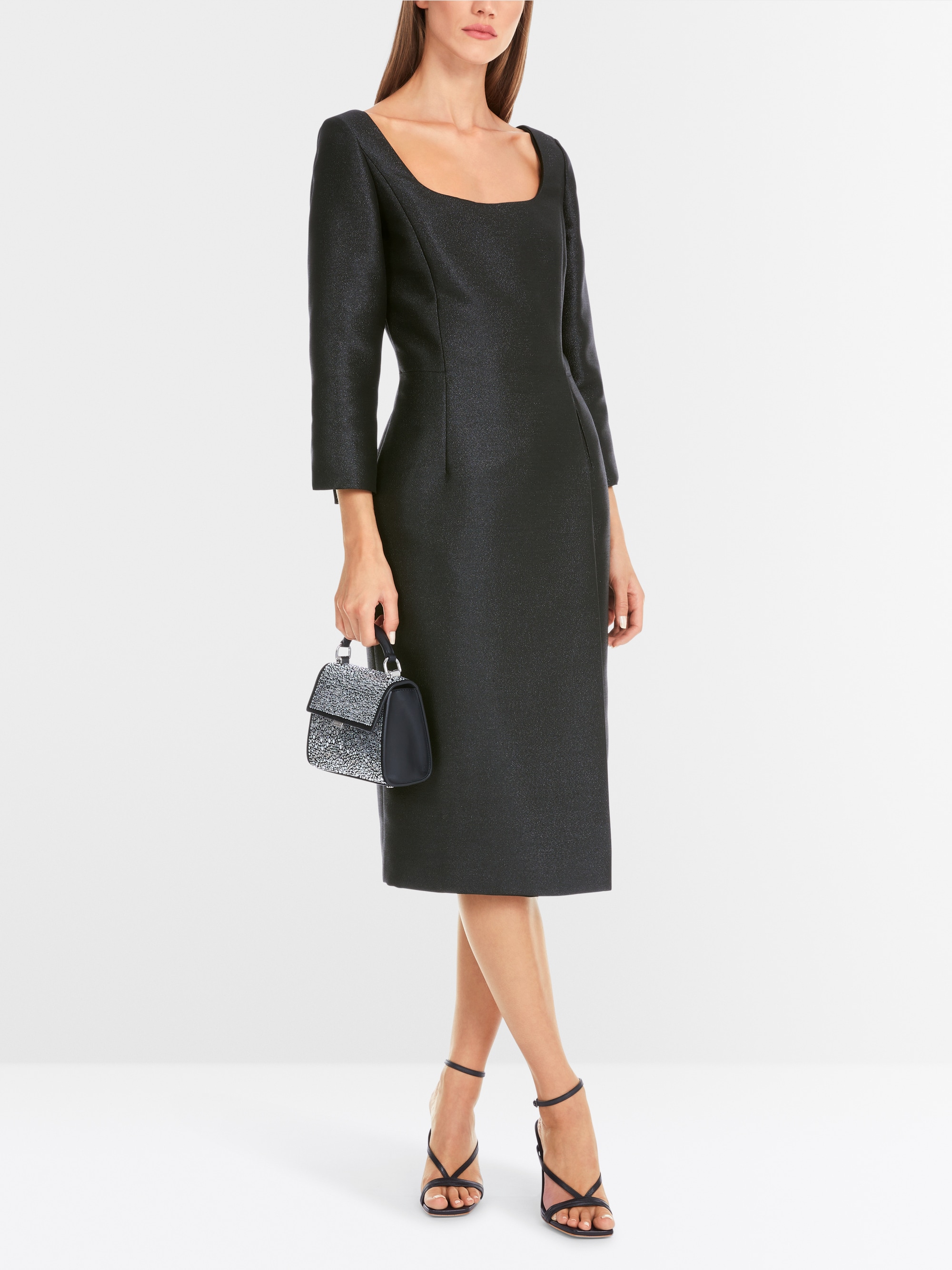 Marc-Cain Dress in shimmering metallic shine