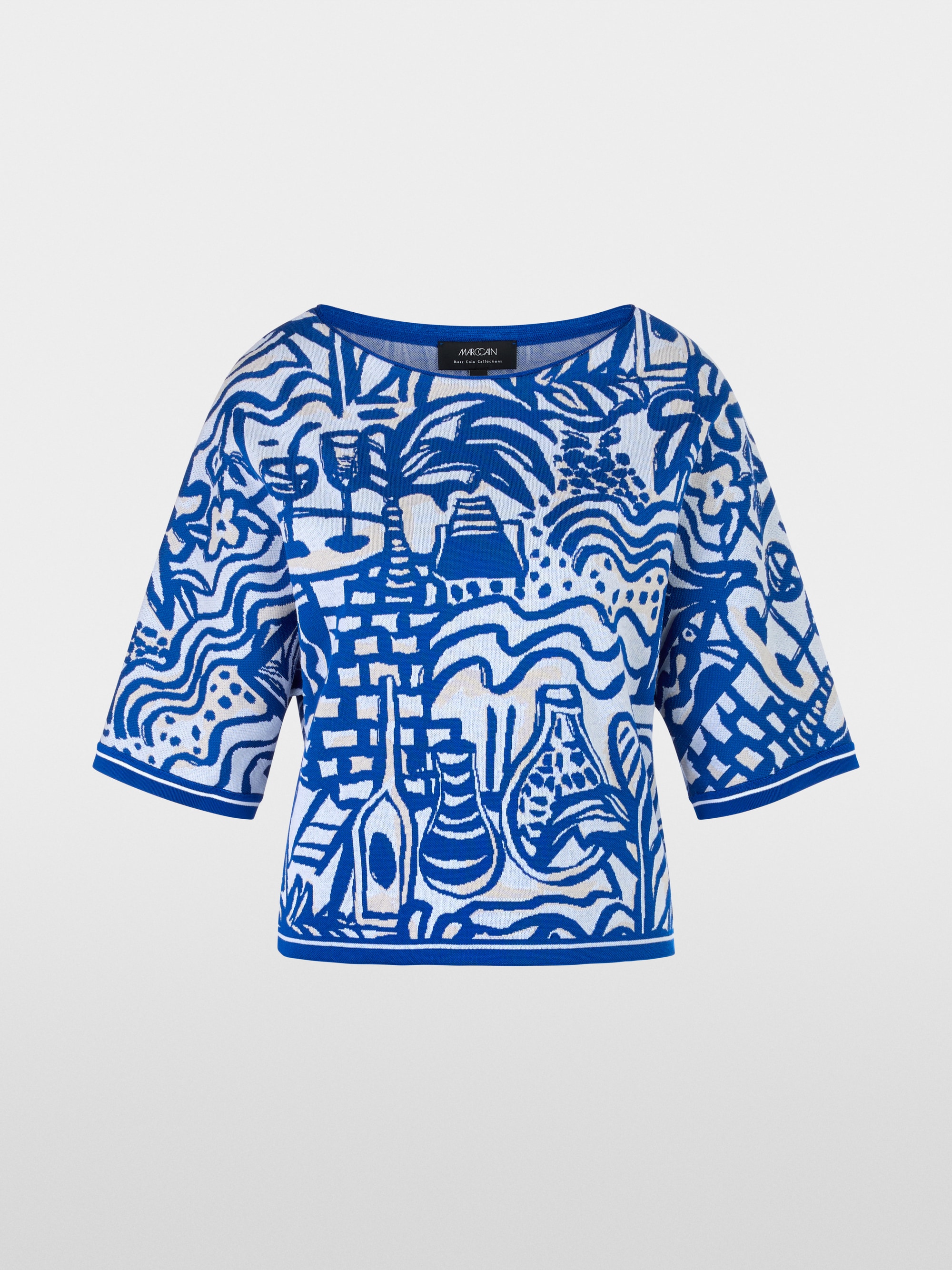 Marc-Cain Rethink Together print jumper