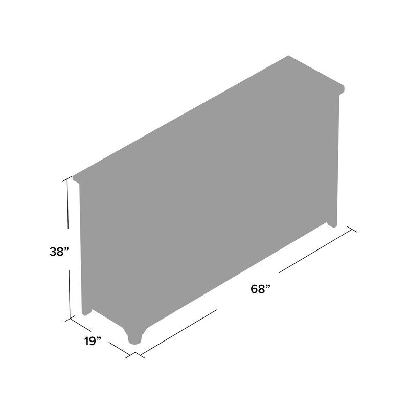 68'' Wide 2 Drawer Sideboard