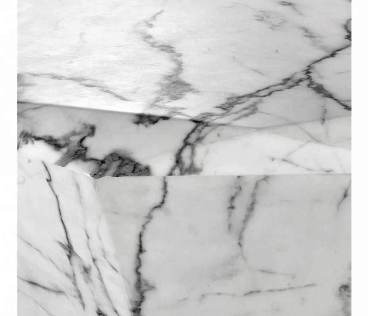 Casa Padrino Art Deco luxury faux marble coffee table - living room coffee table - Luxury Collection