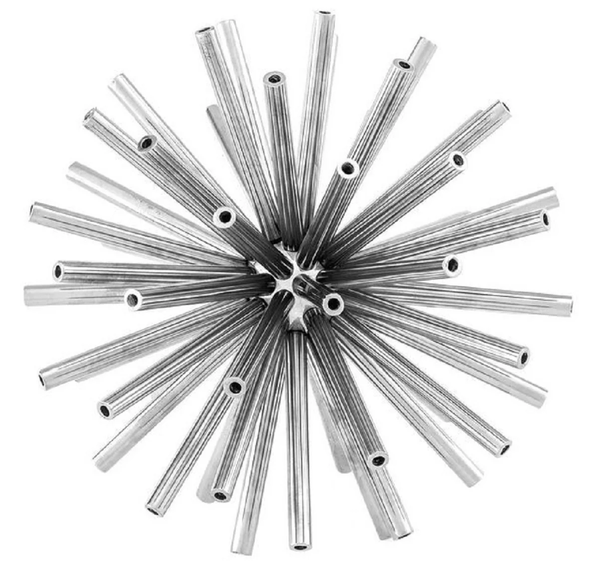 Casa Padrino conjunto de objetos de diseño de lujo estrellas plata - Decoración de Escritorio Moderna