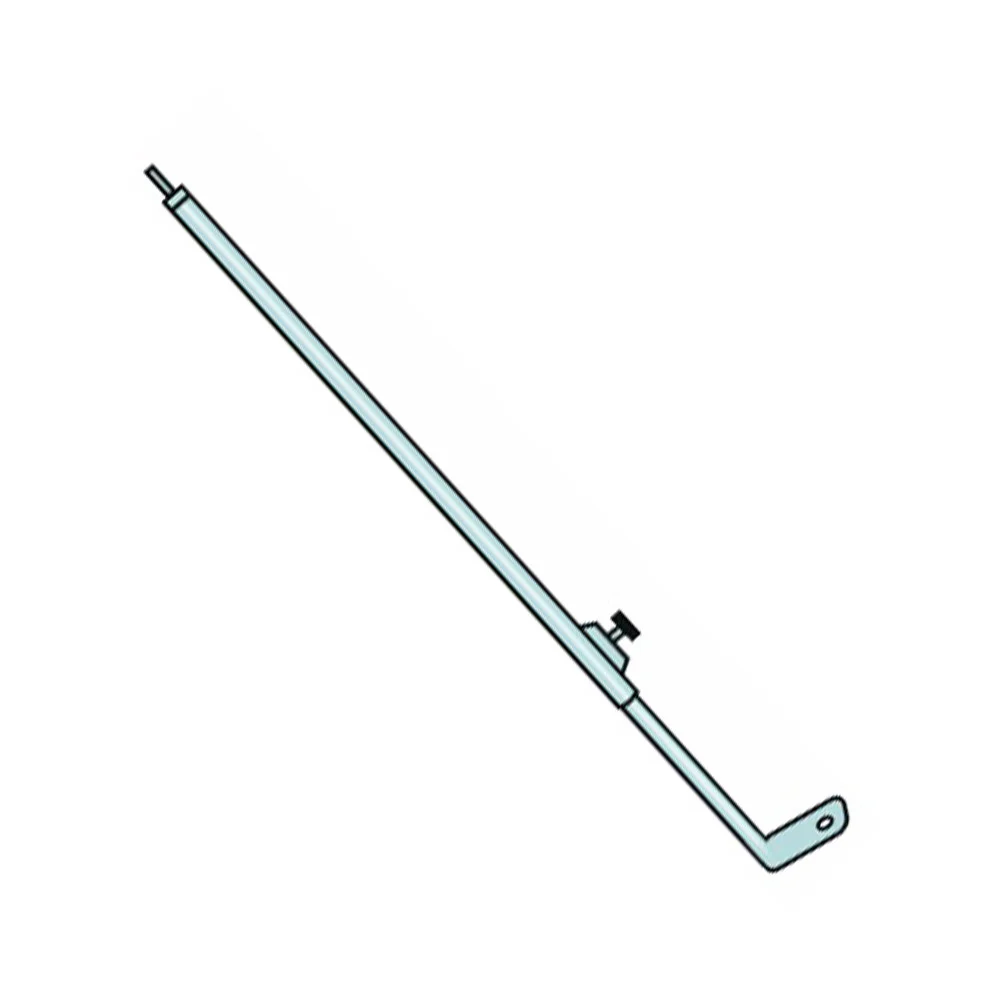 Tubo Pata refuerzo frontal avancé Leinwand con pincho recto