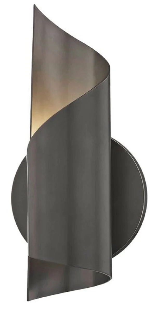 Casa Padrino l¨¢mpara de pared LED de lujo bronce antiguo 12,04 x 9,53 x A. 24,77 cm - L¨¢mpara de pared de sal¨®n - L¨¢mpara de pared de hotel - L¨¢mpara de pared de restaurante - Luces de lujo