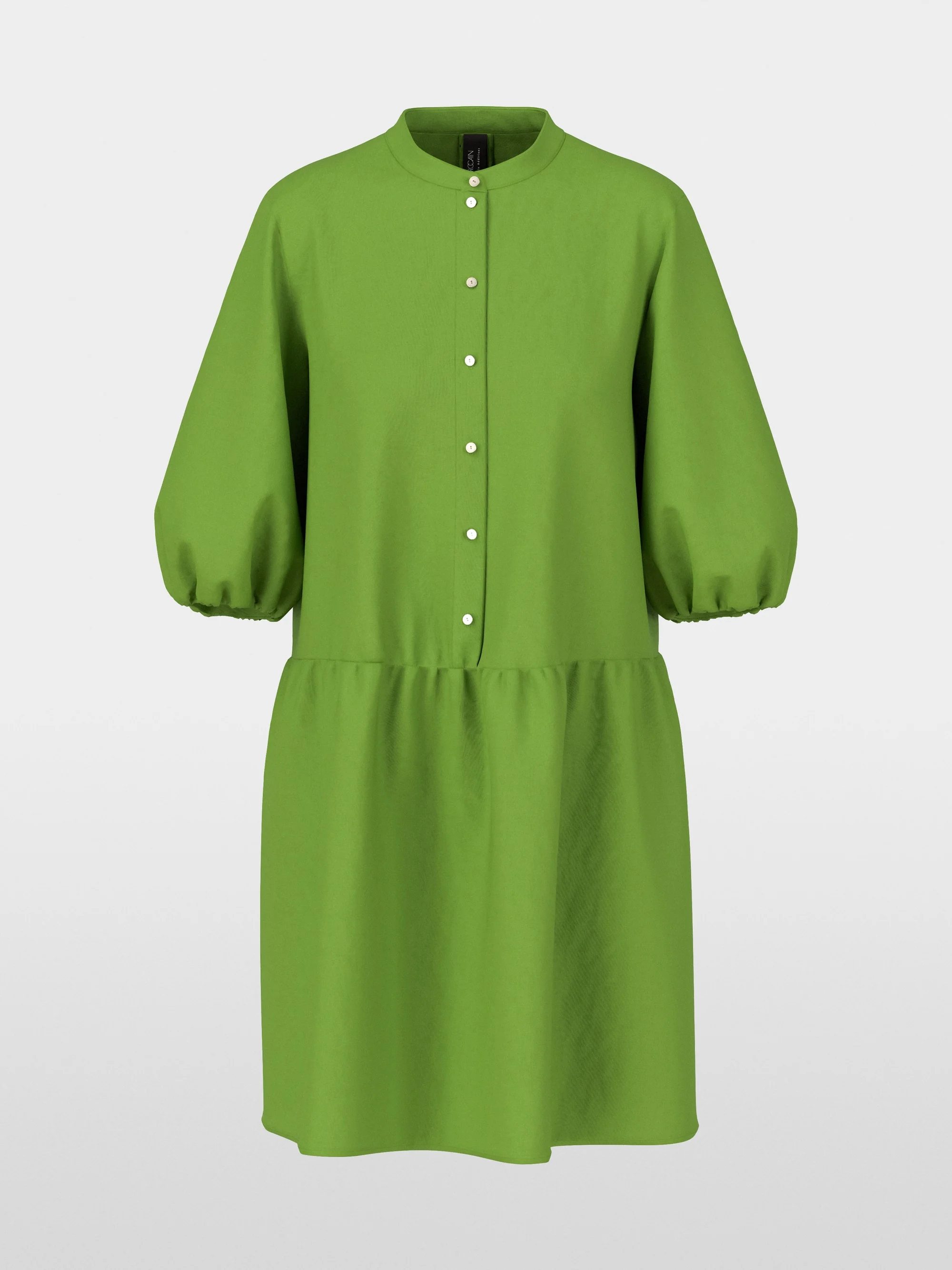 Marc-Cain Plain cotton shirt dress