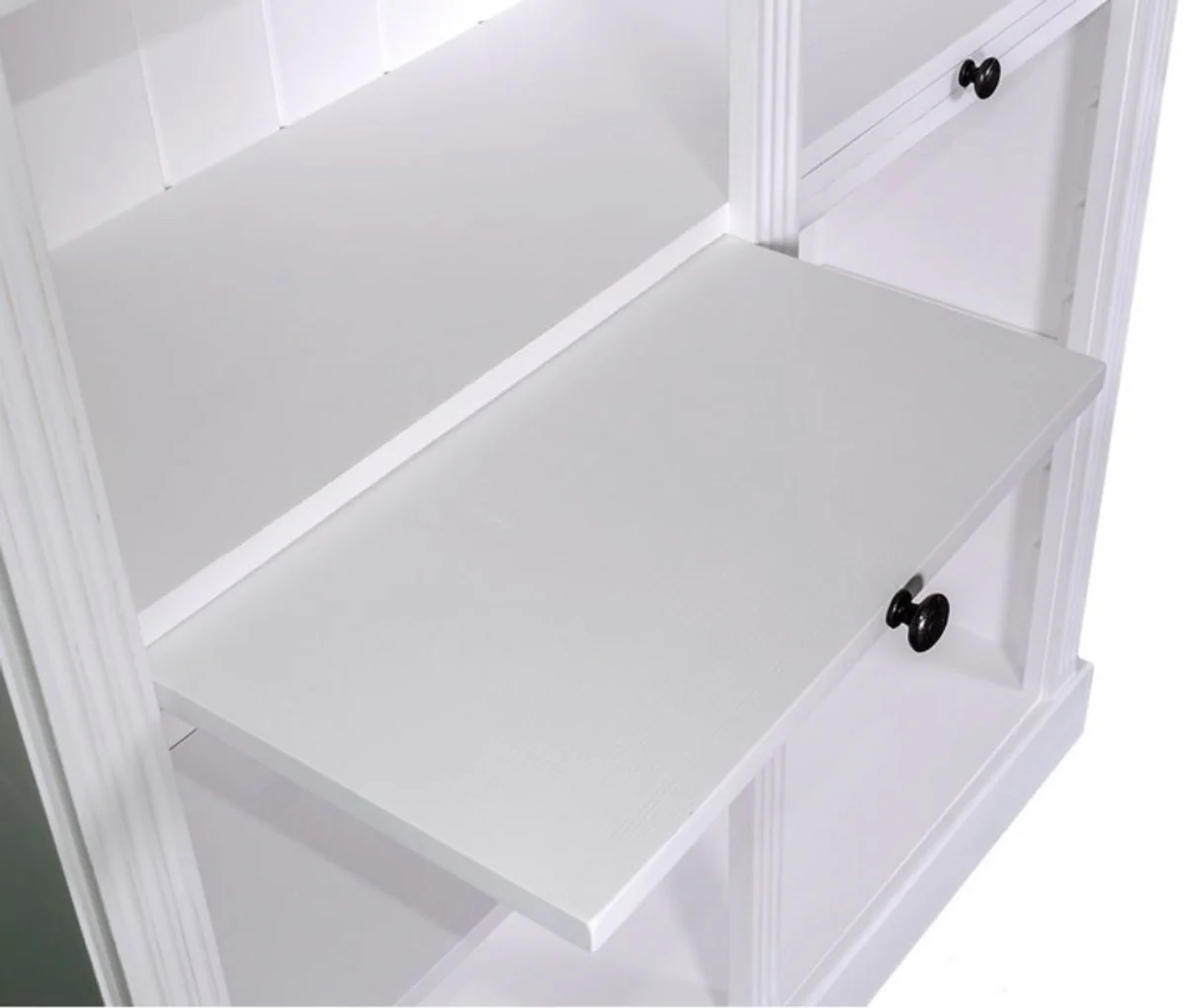 Casa Padrino country style shelf white 119 x 39 x H. 197 cm - Country Style Collection