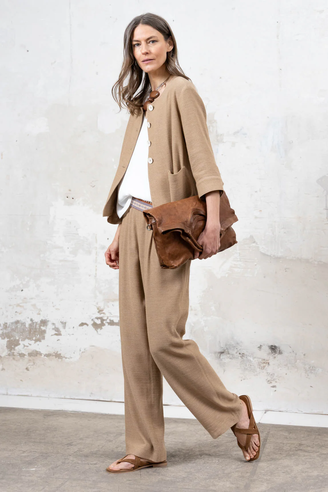 Rivera-spain Pantalón Issé camel