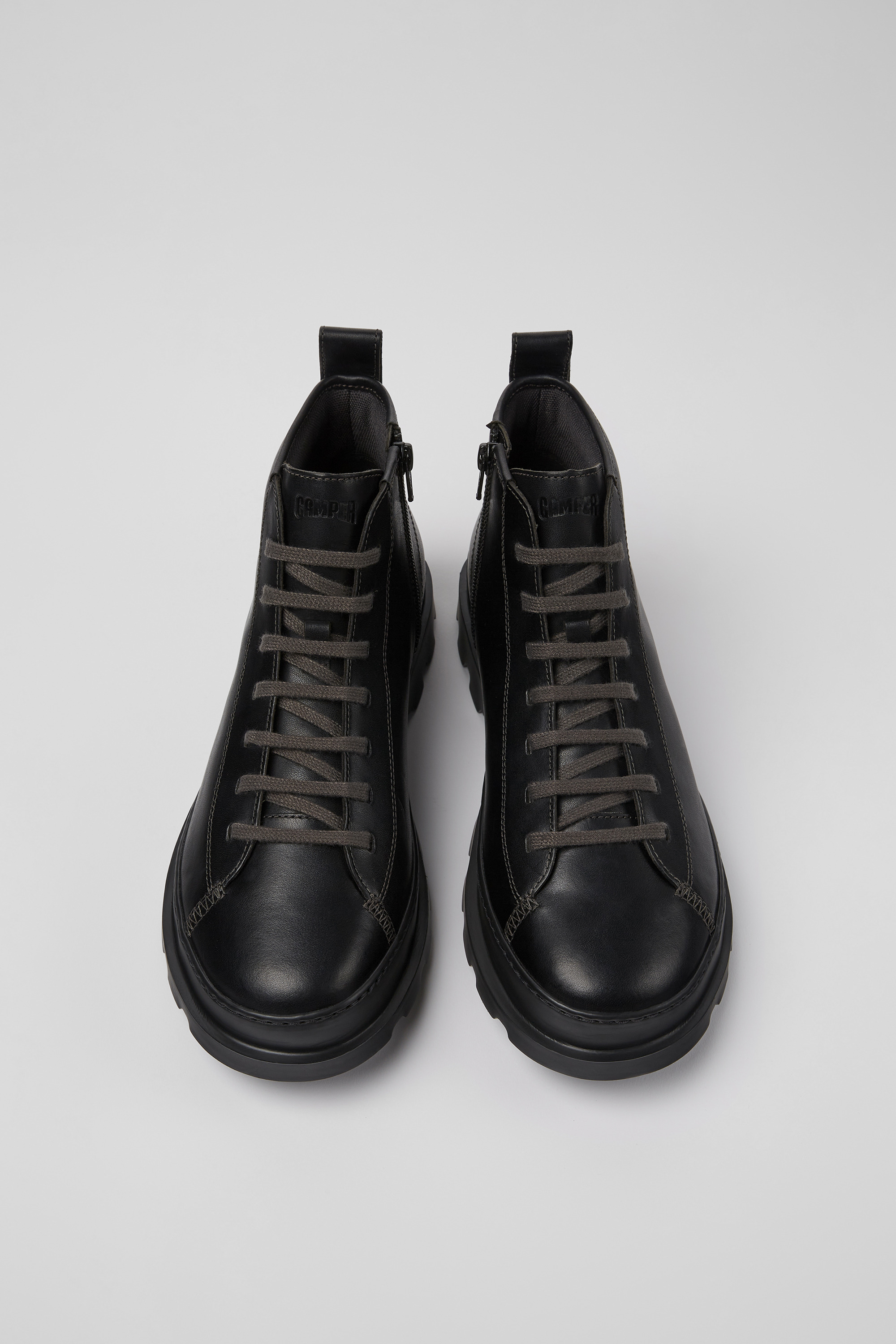 Brutus - Gray ankle boot for men