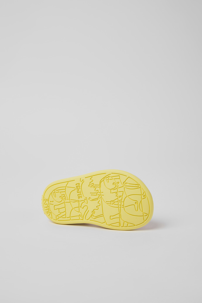 Bicho Pink nubuck sandals for boys