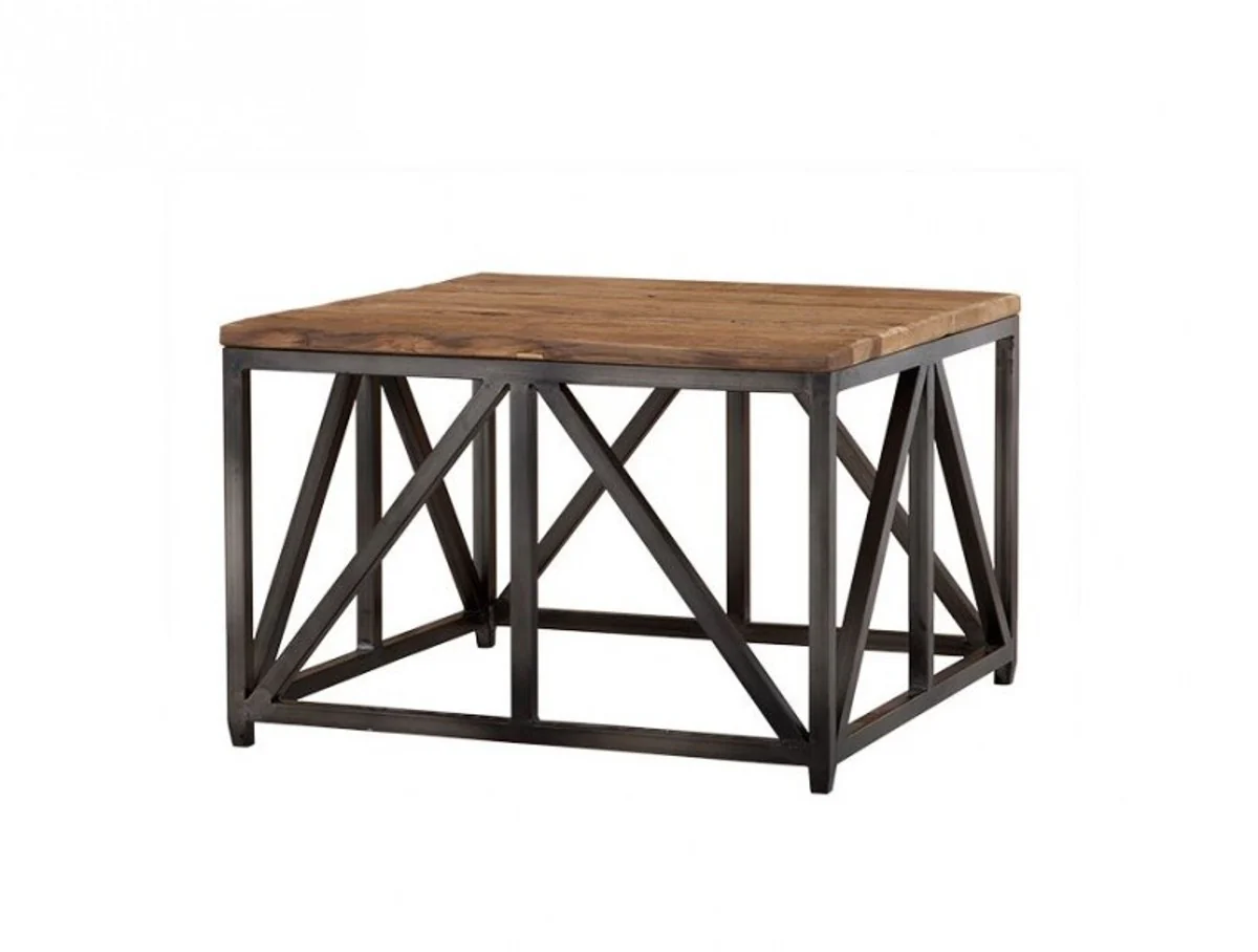 Casa Padrino luxury art deco designer side table 75 x 75 x H. 50 cm - Hotel Table Furniture