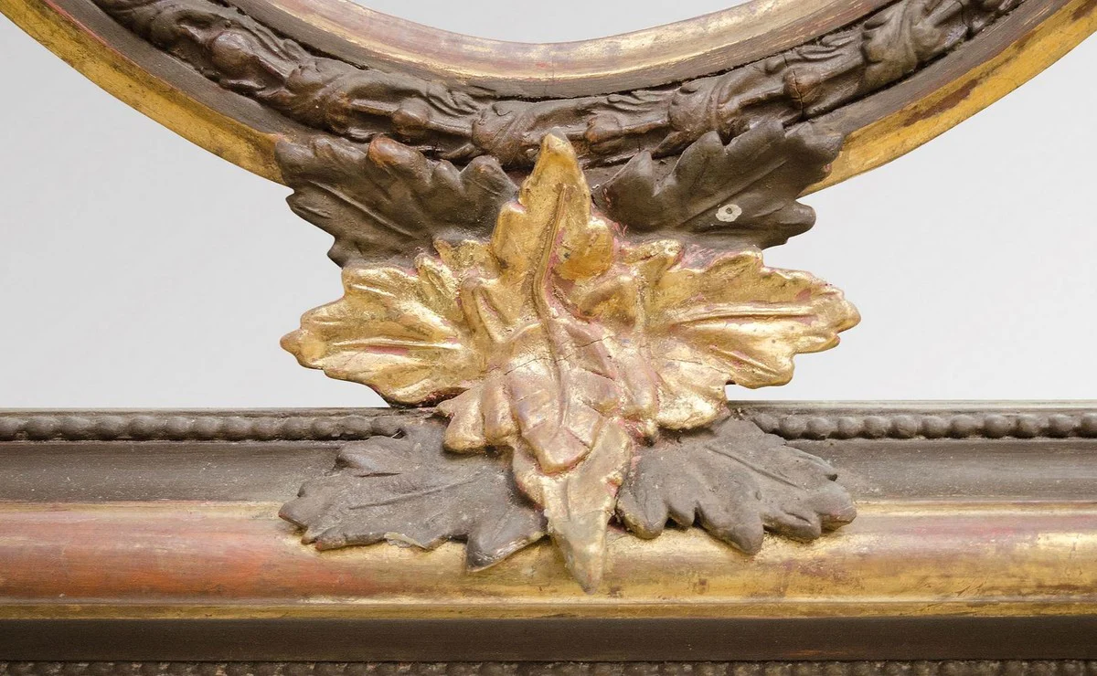 Casa Padrino espejo barroco dorado 90 x H. 120 cm - Muebles Antiguos de la Sala de Estar