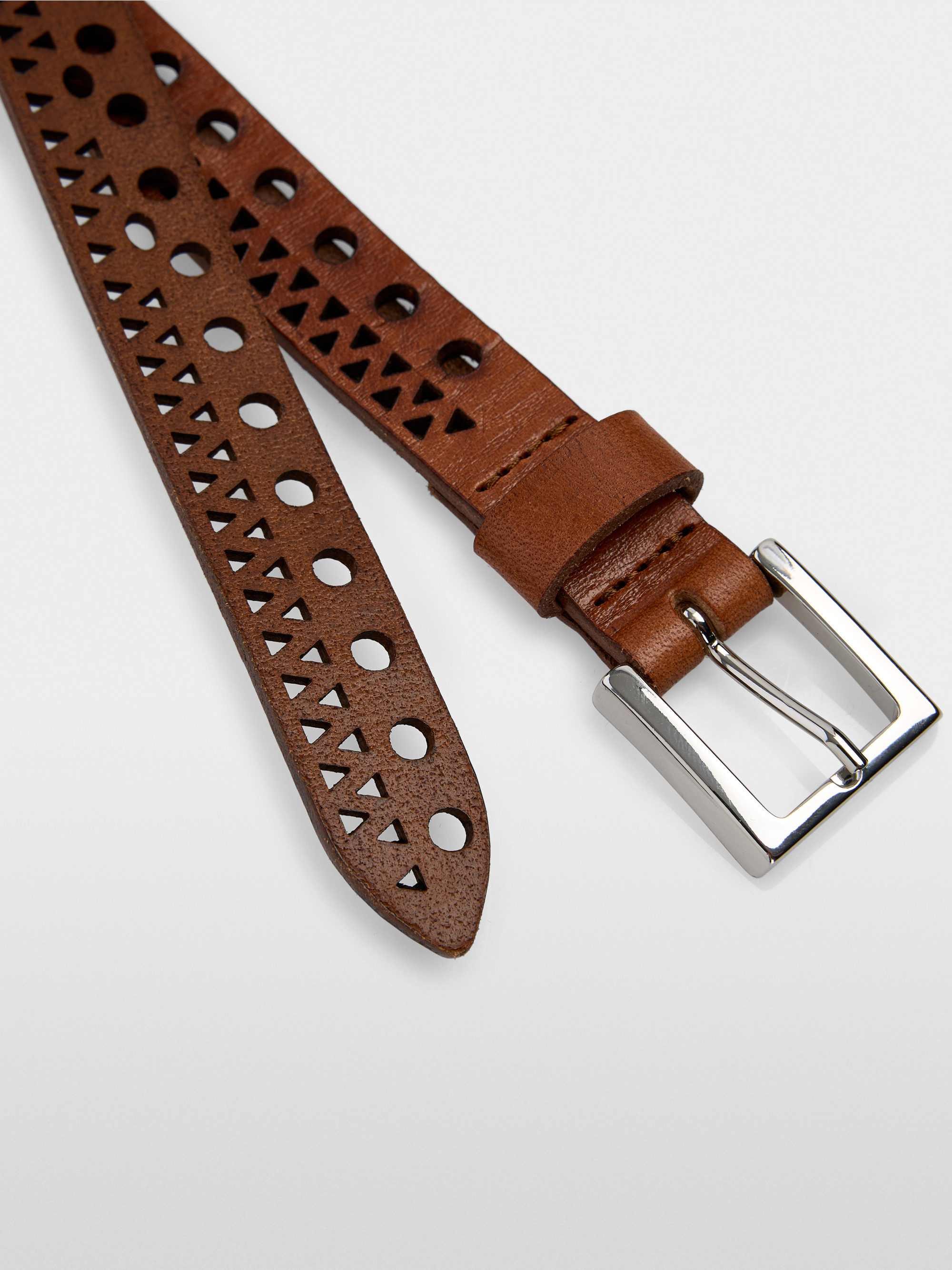 Marc-Cain Waist belt with perforated pattern