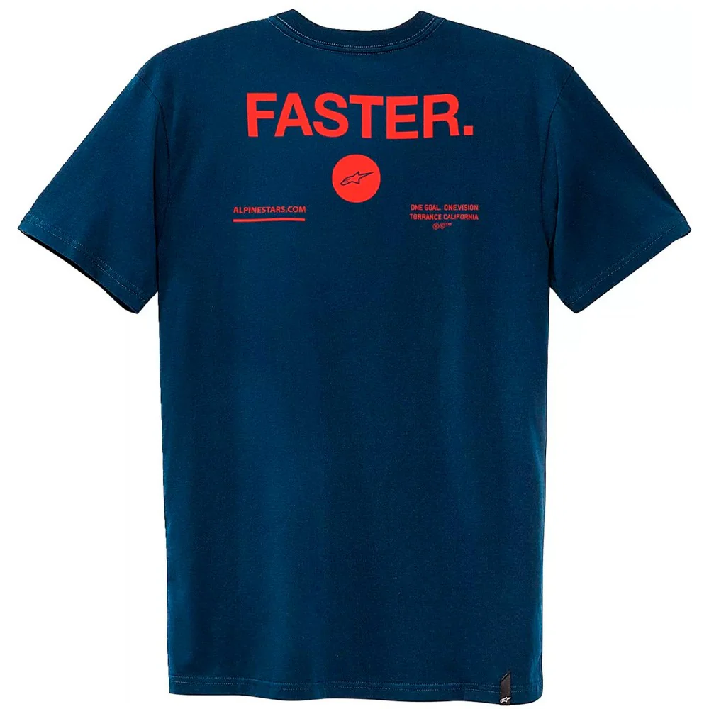 CAMISETA ALPINESTARS FASTER AZUL MARINO