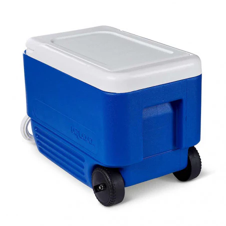 Igloo WHEELIE COOL 38 azul - Nevera rígida con ruedas