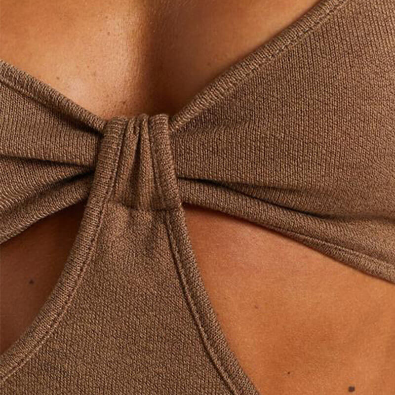 Women's Personality Hollow Sexy One-piece Dress