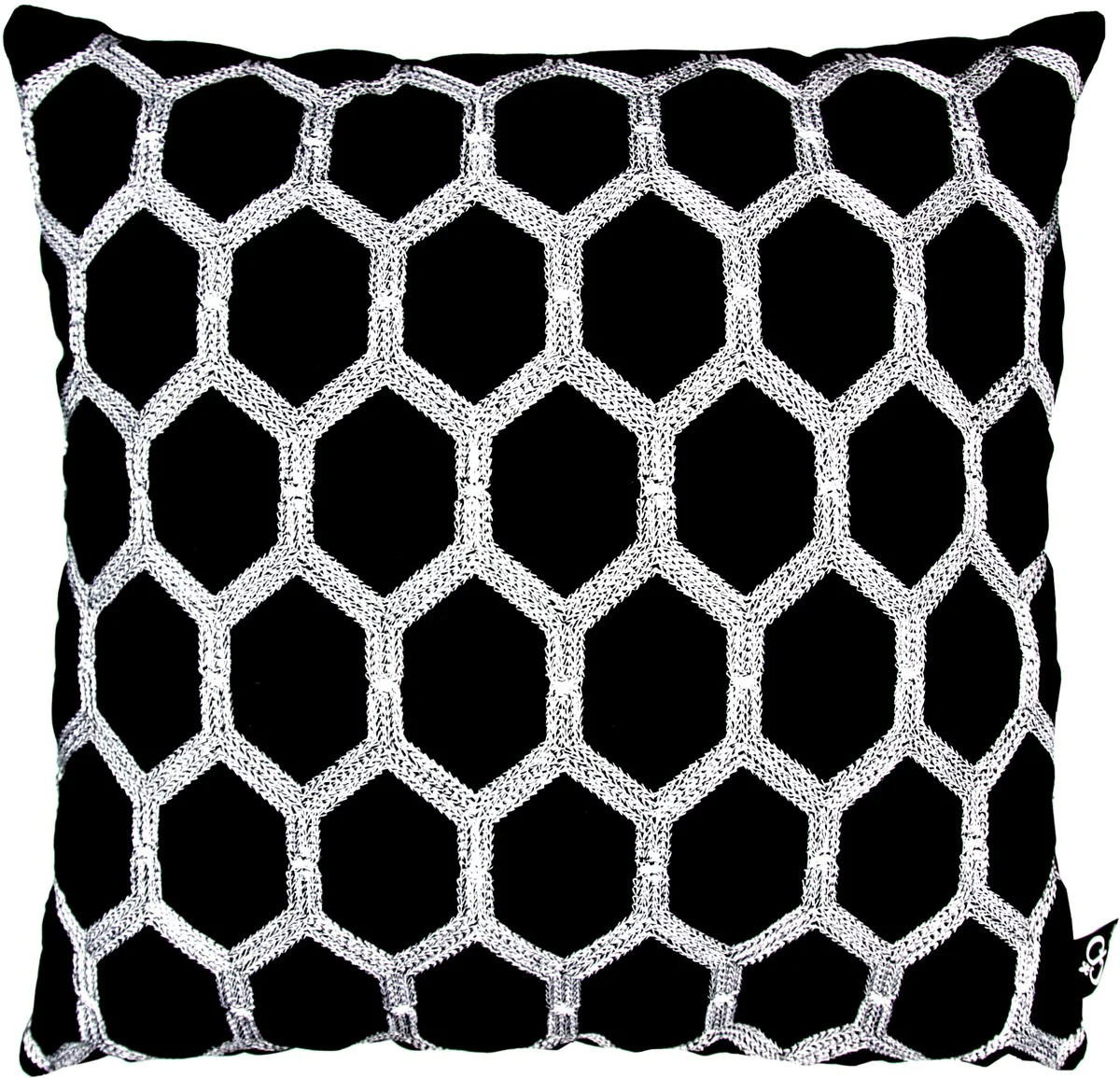 Casa Padrino Cojín de hotel de lujo Negro 50 x H. 50 cm - Hotel Collection