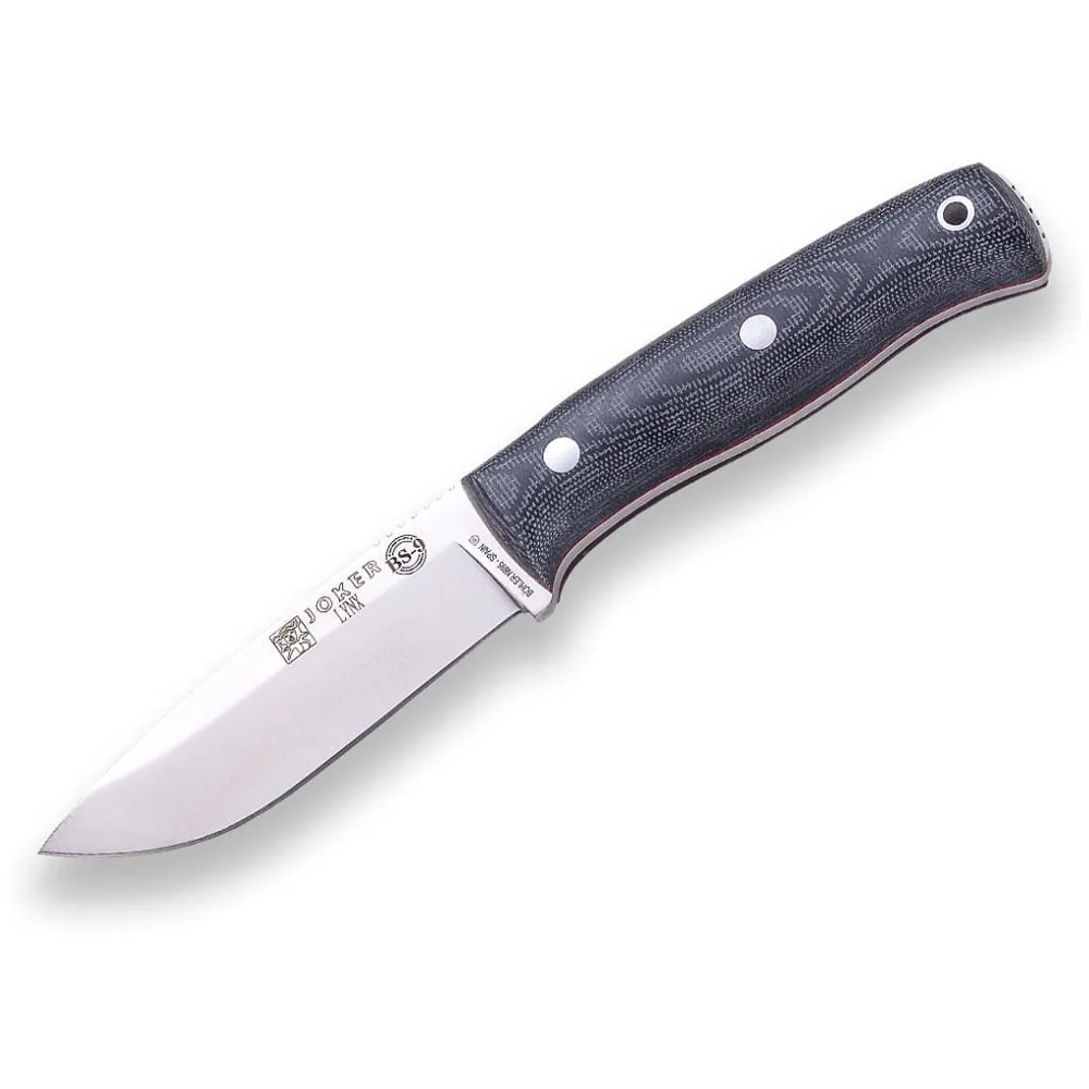 Joker BS9 Lynx Canvas Micarta - Cuchillo de supervivencia y bushcraft