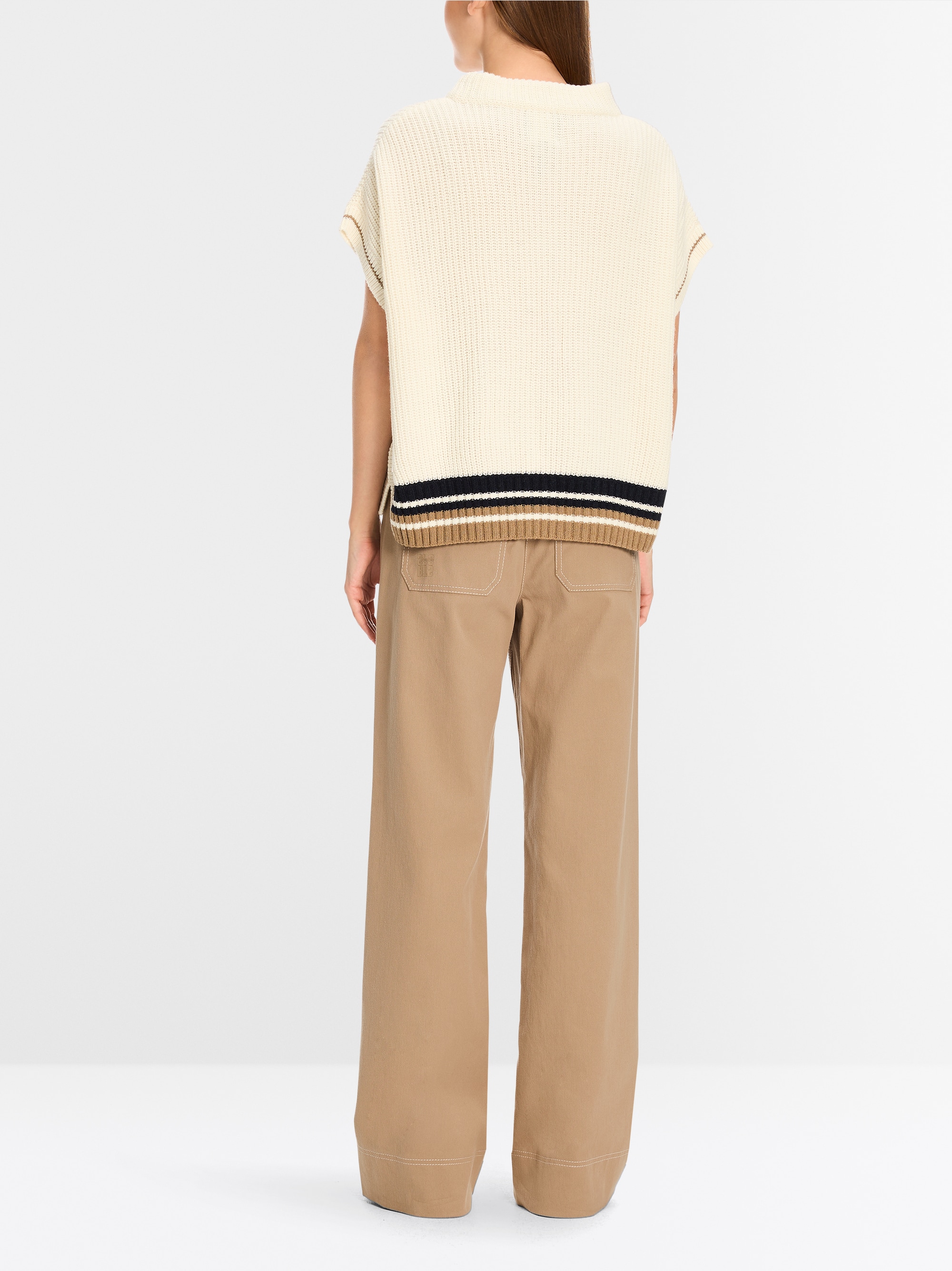 Marc-Cain Wide tank top – Knitted in Germany