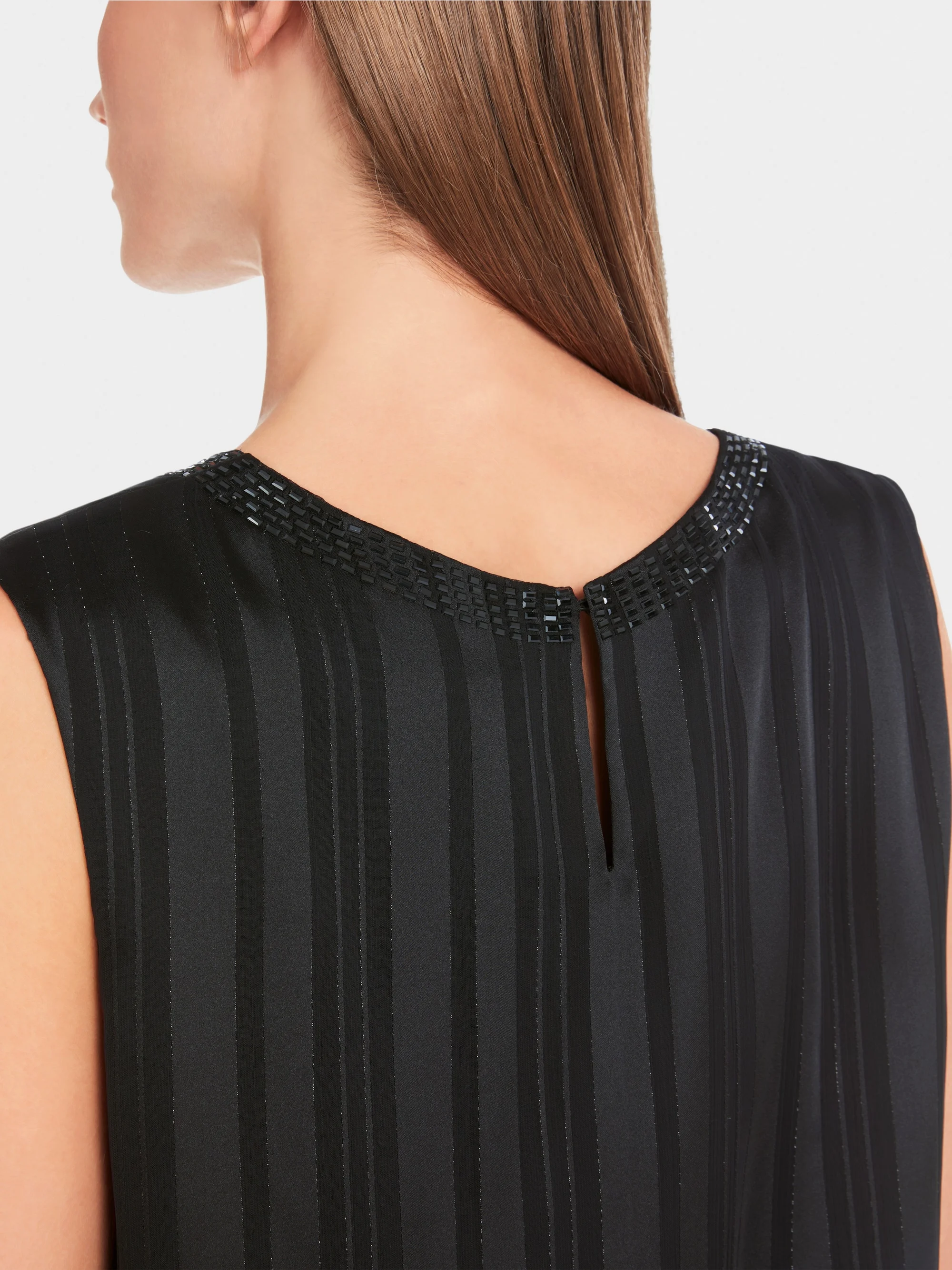 Marc-Cain V-neck top with crystals
