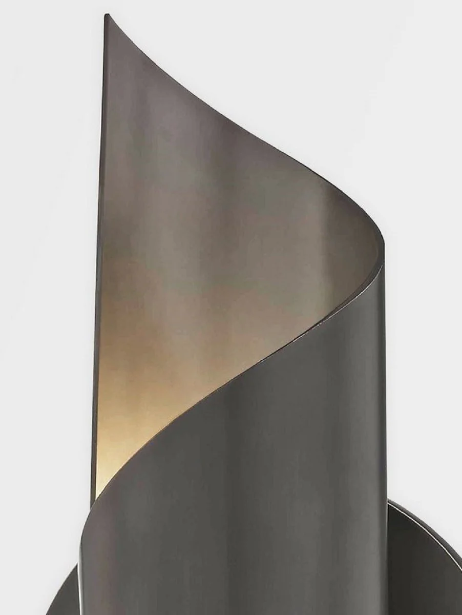 Casa Padrino l¨¢mpara de pared LED de lujo bronce antiguo 12,04 x 9,53 x A. 24,77 cm - L¨¢mpara de pared de sal¨®n - L¨¢mpara de pared de hotel - L¨¢mpara de pared de restaurante - Luces de lujo