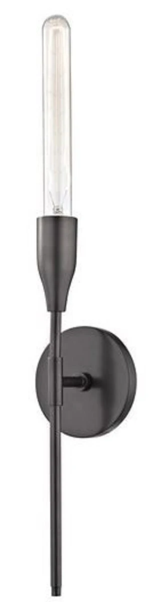 Casa Padrino lámpara de pared de lujo bronce antiguo 12,1 x 8,9 x H. 59,7 cm - Lámpara de Pared para Sala de Estar