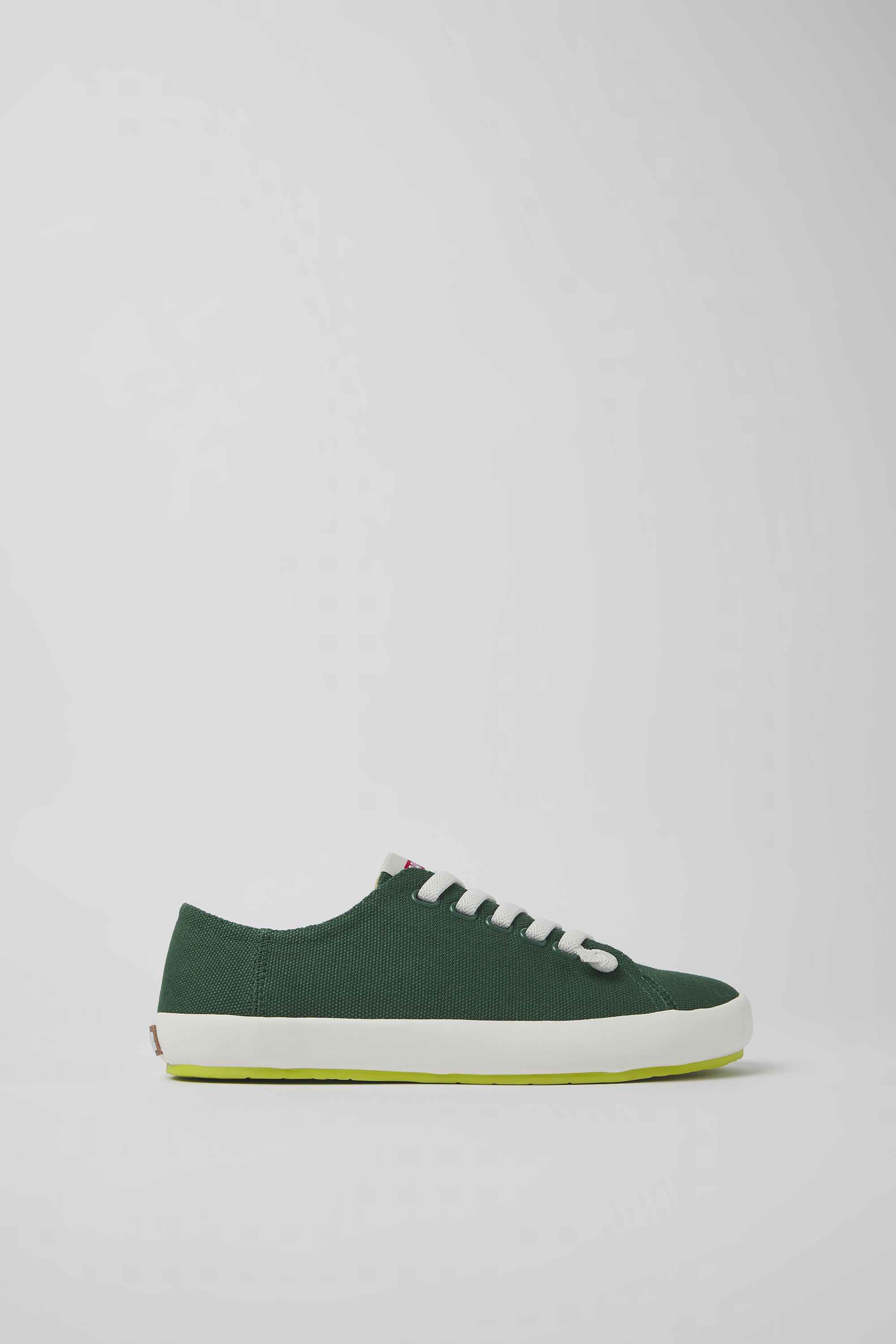 Peu Rambla - Green textile sneakers for women