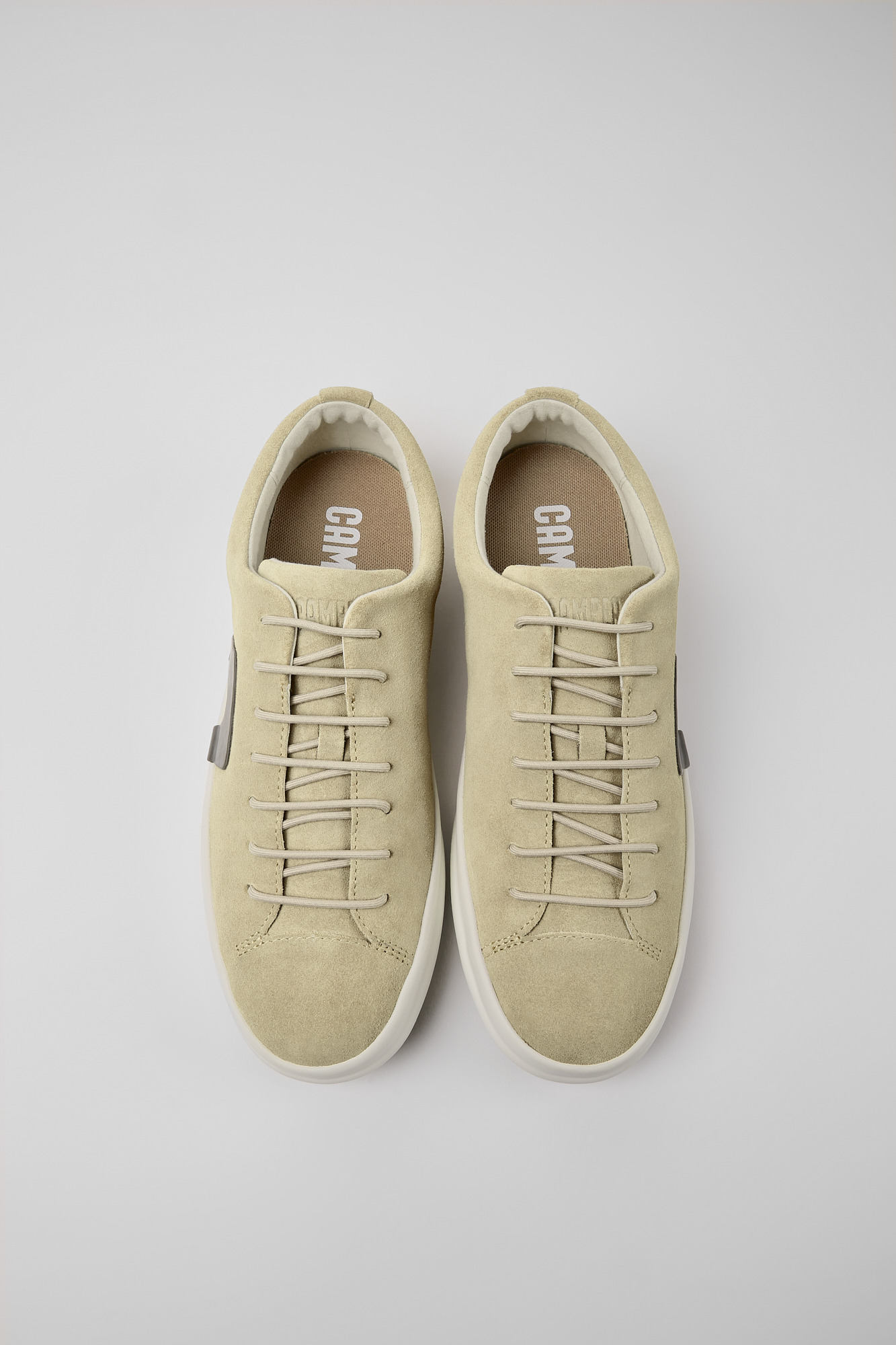 Chasis - Beige nubuck shoes for men