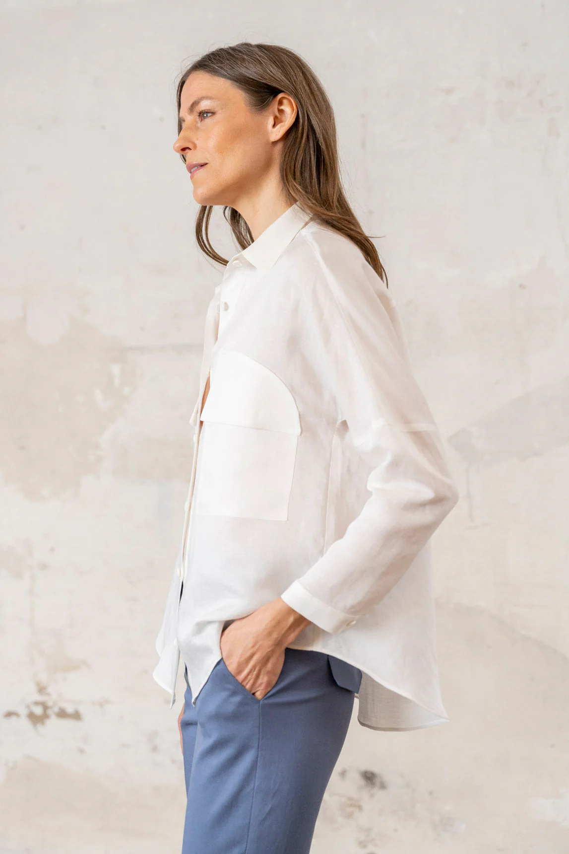 Rivera-spain Camisa Luserna blanco