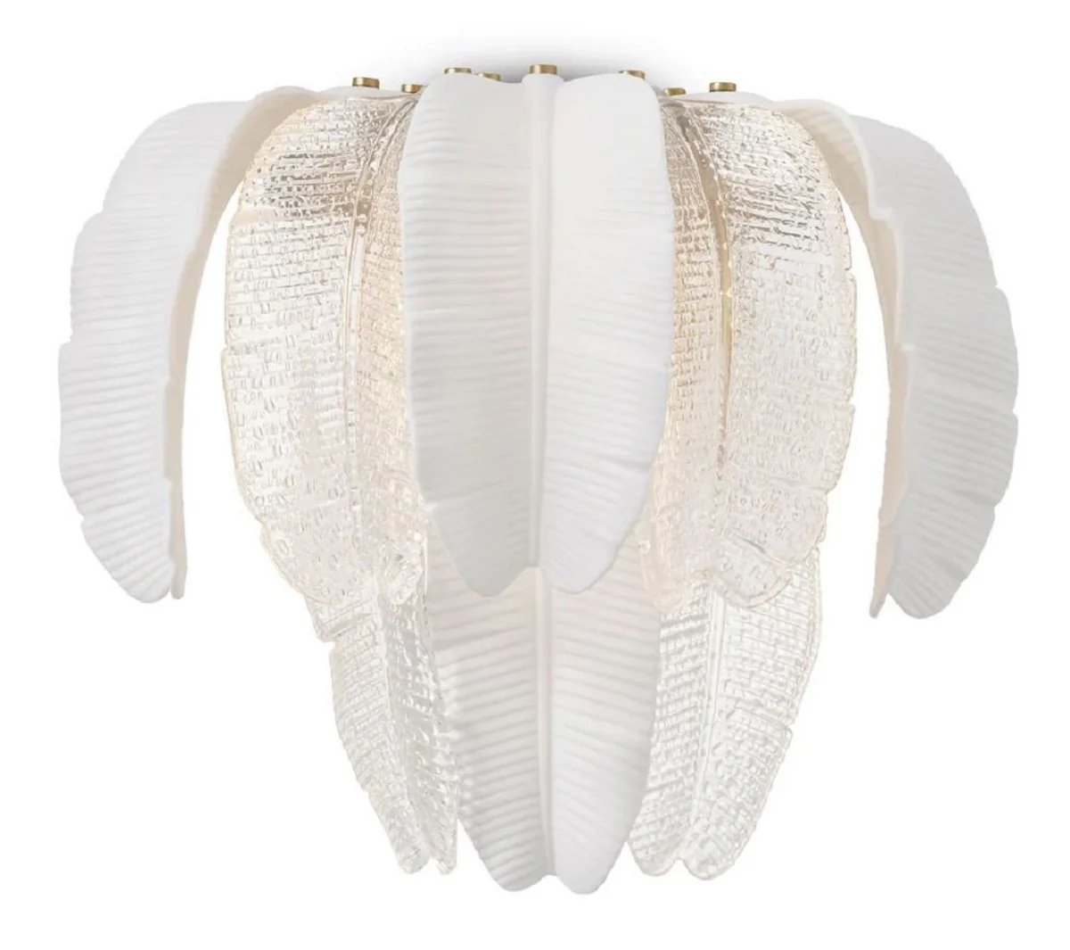 Casa Padrino l¨¢mpara de pared de lujo blanco 45 x A. 35,5 cm - Luxury lights