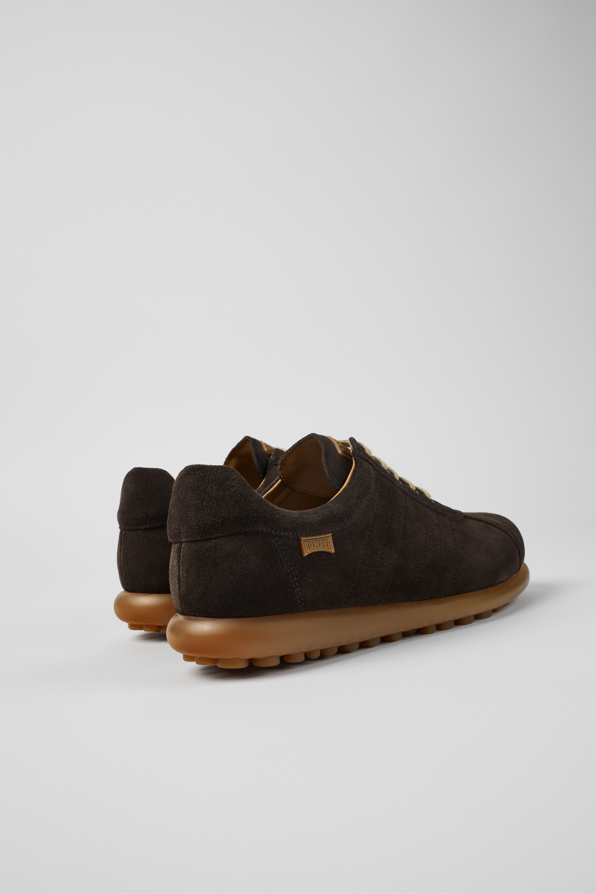 Pelotas - Gray vegetable tanned nubuck shoes for men