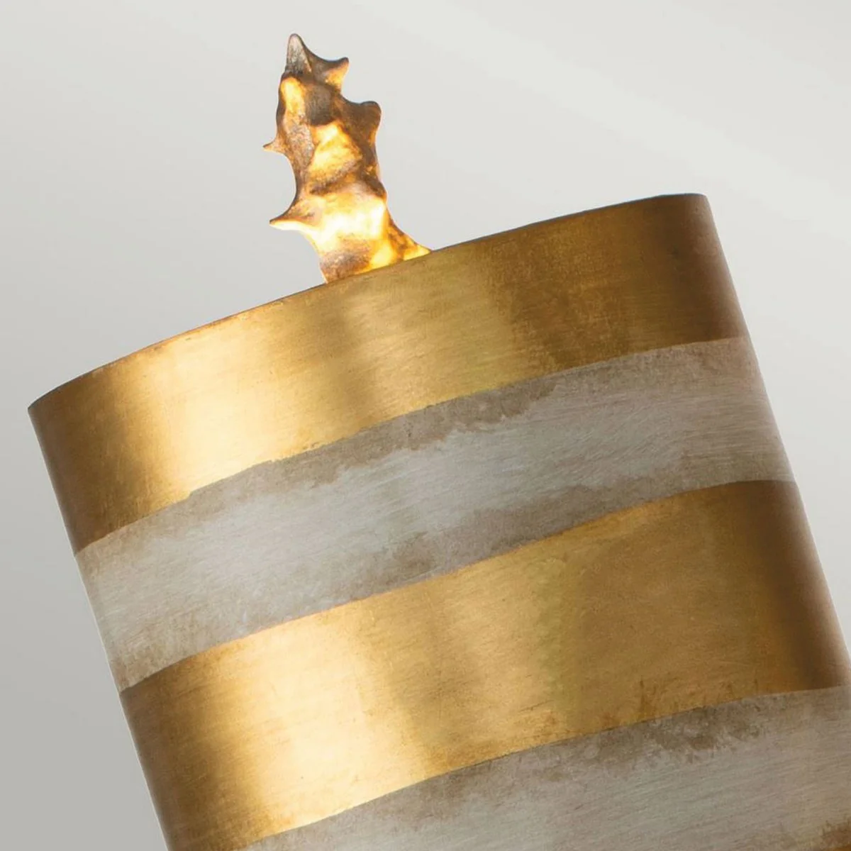 Casa Padrino l¨¢mpara de mesa doble de lujo oro / topo Al. 102,7 cm - Iluminaci¨®n de lujo