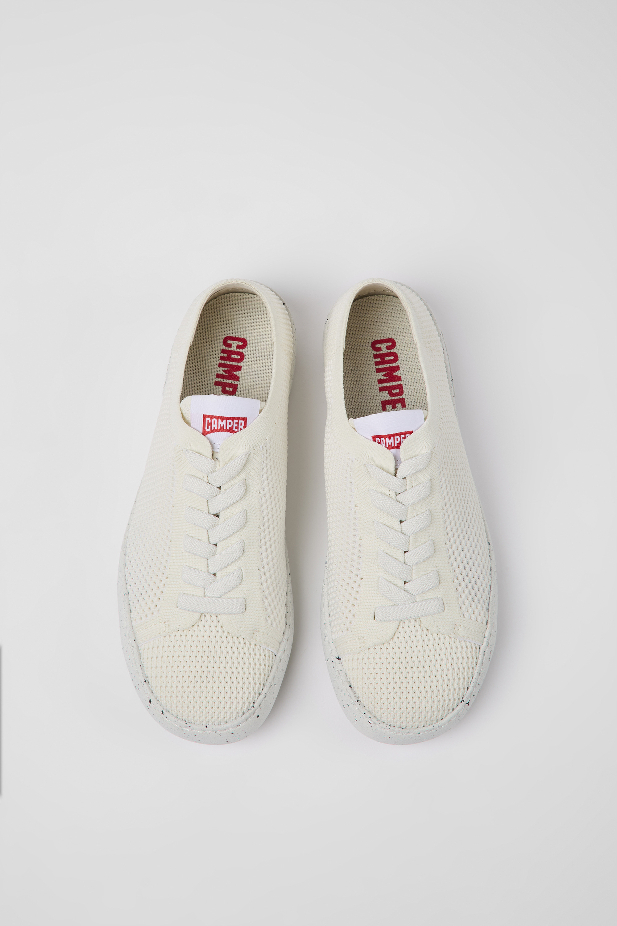 Peu Touring - White recycled PET sneakers for women