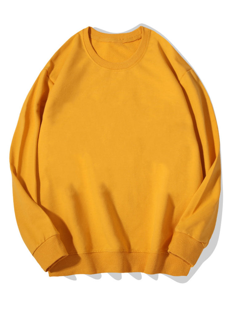 Hoooyi Basic Cotton Sweatshirt