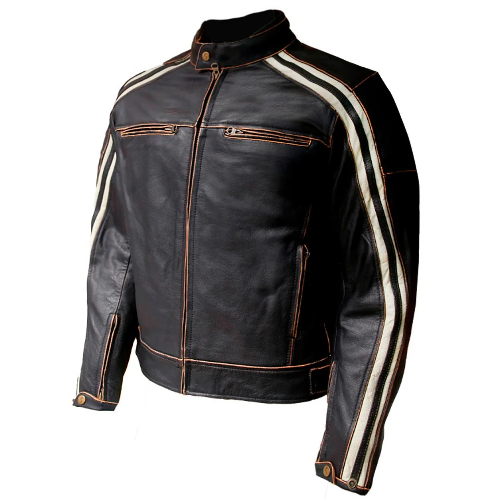 CHAQUETA PIEL OUT DEAN NEGRO