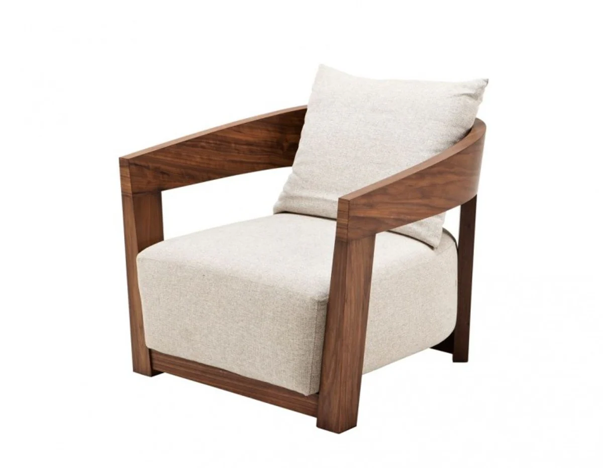 Casa Padrino luxury art deco mahogany armchair - Luxury Hotel Furniture