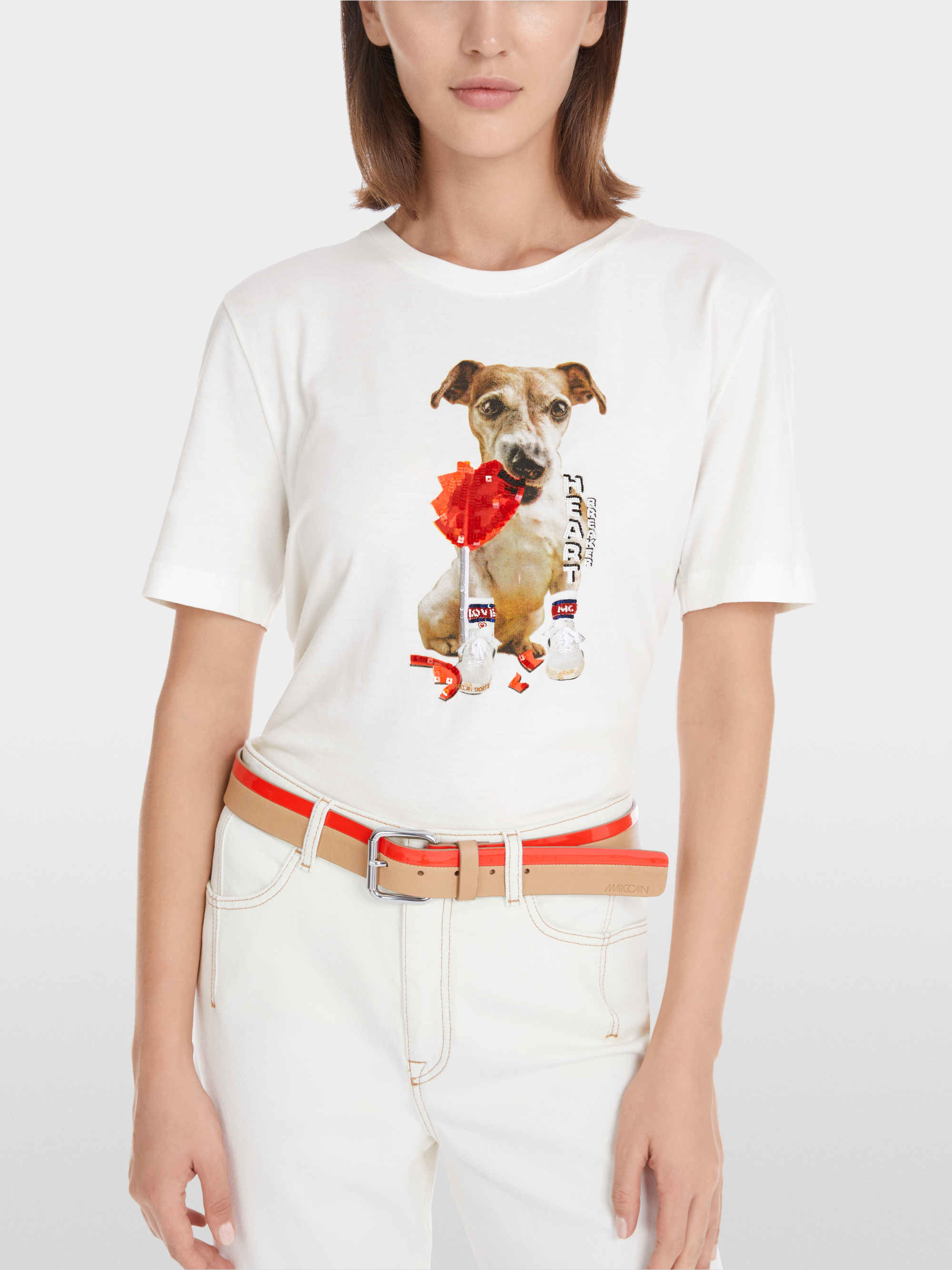 Marc-Cain Hip belt with color block