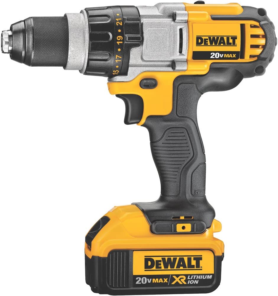 DEWALT 20V MAX DRILL/DRIVER, 3-SPEED, PREMIUM 4.0AH KIT (DCD980M2)