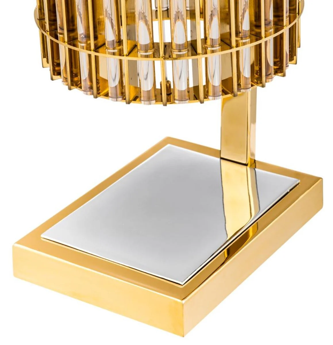 Casa Padrino l¨¢mpara de mesa de lujo de oro 23 x 16,5 x H. 66 cm - edici¨®n limitada