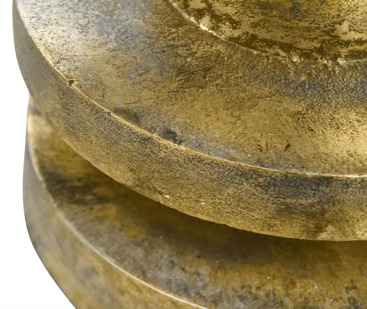 Casa Padrino mesa auxiliar de oro antiguo 51.5 x H. 47.5 cm - mesa de salón