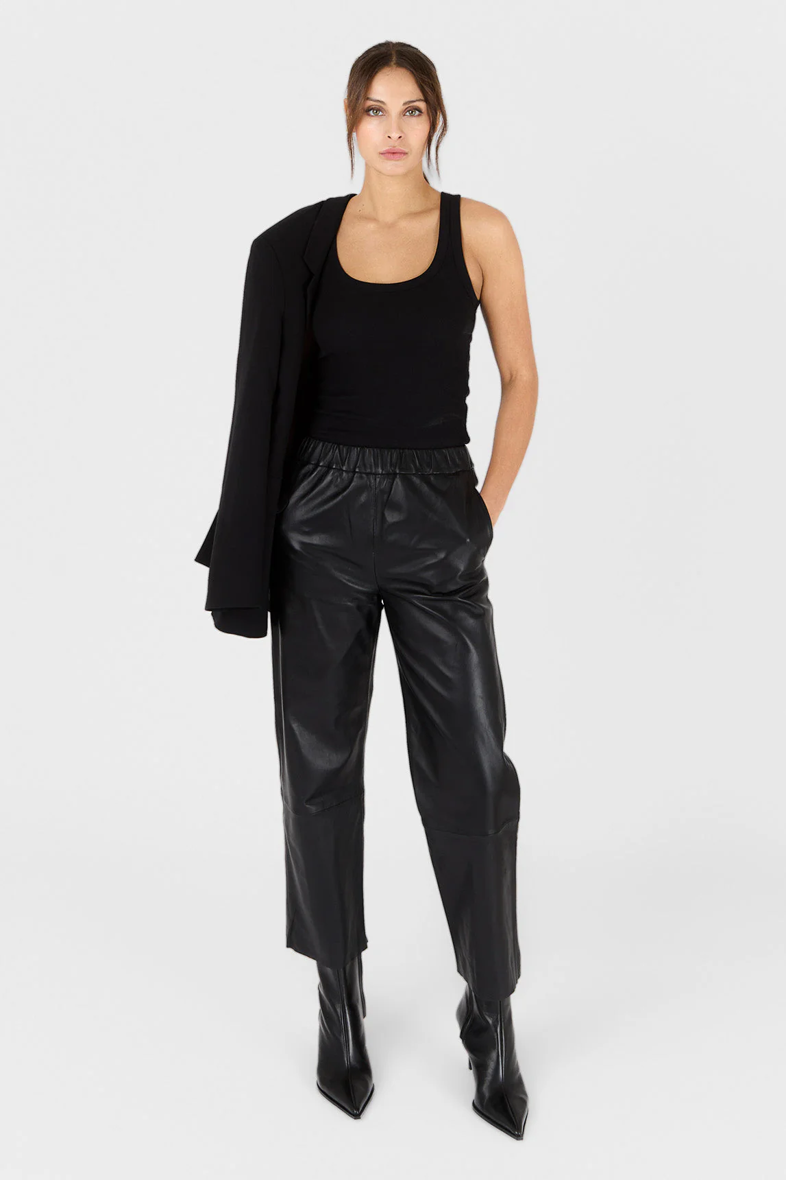 Rivera-spain Pantalón Sarah Serge Pariente Negro