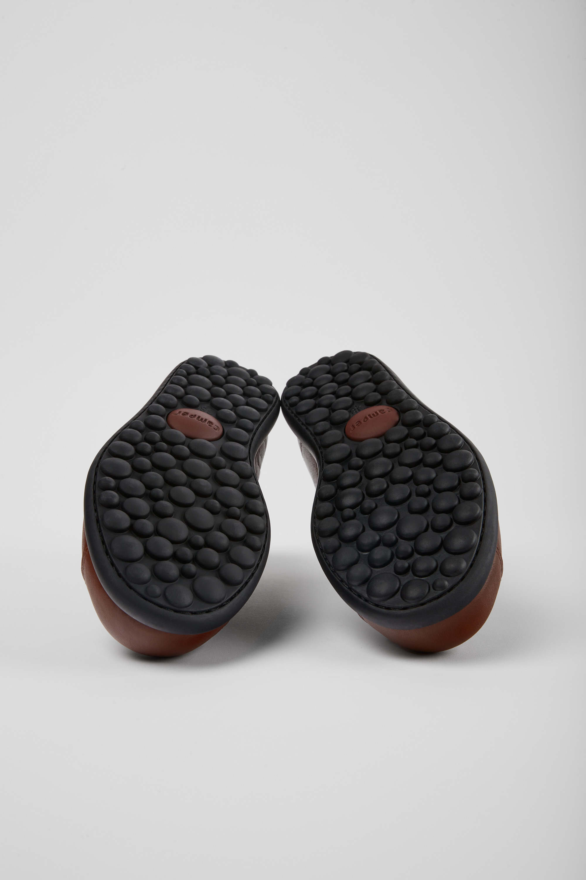 Pelotas - Brown leather shoes for women