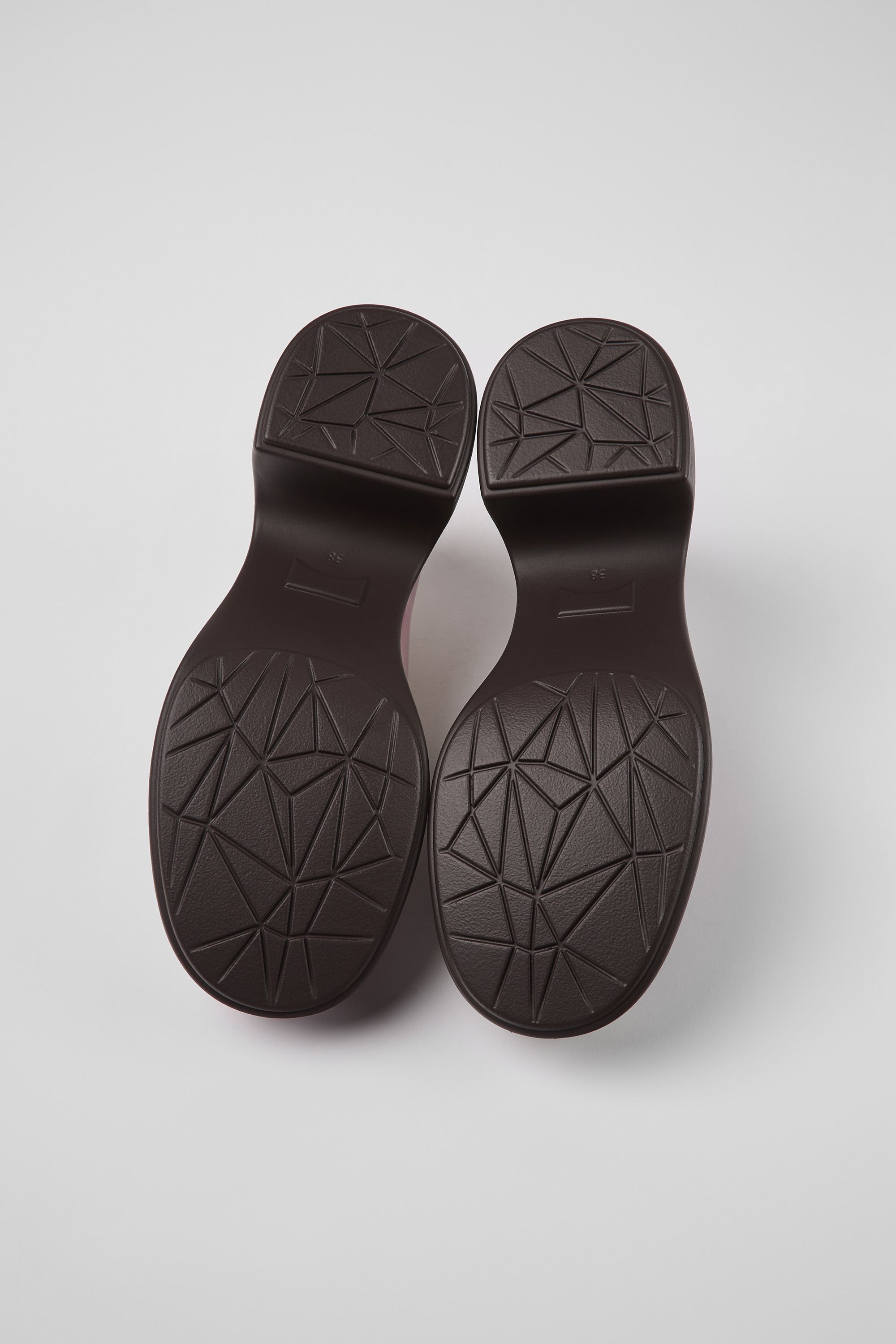 Twins - Multicolored leather shoes for women