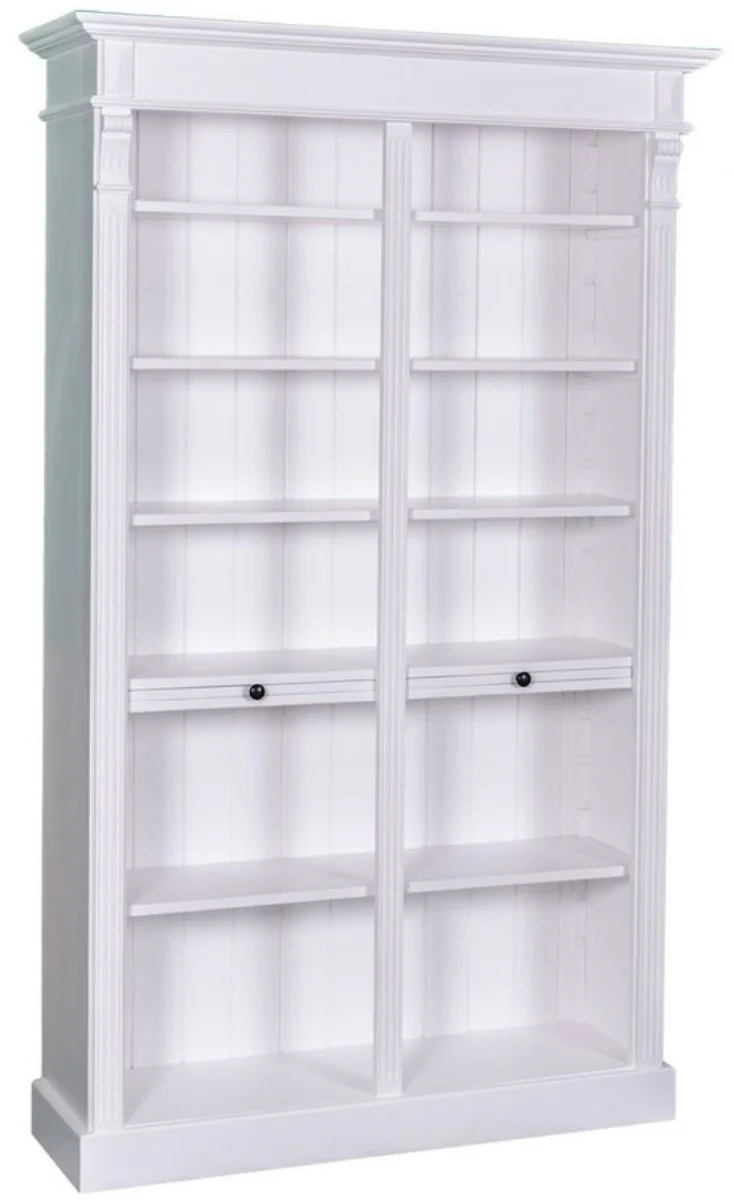 Casa Padrino country style shelf white 119 x 39 x H. 197 cm - Country Style Collection
