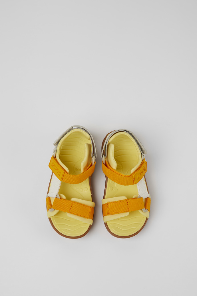 Wous Multicolored textile sandals for kids