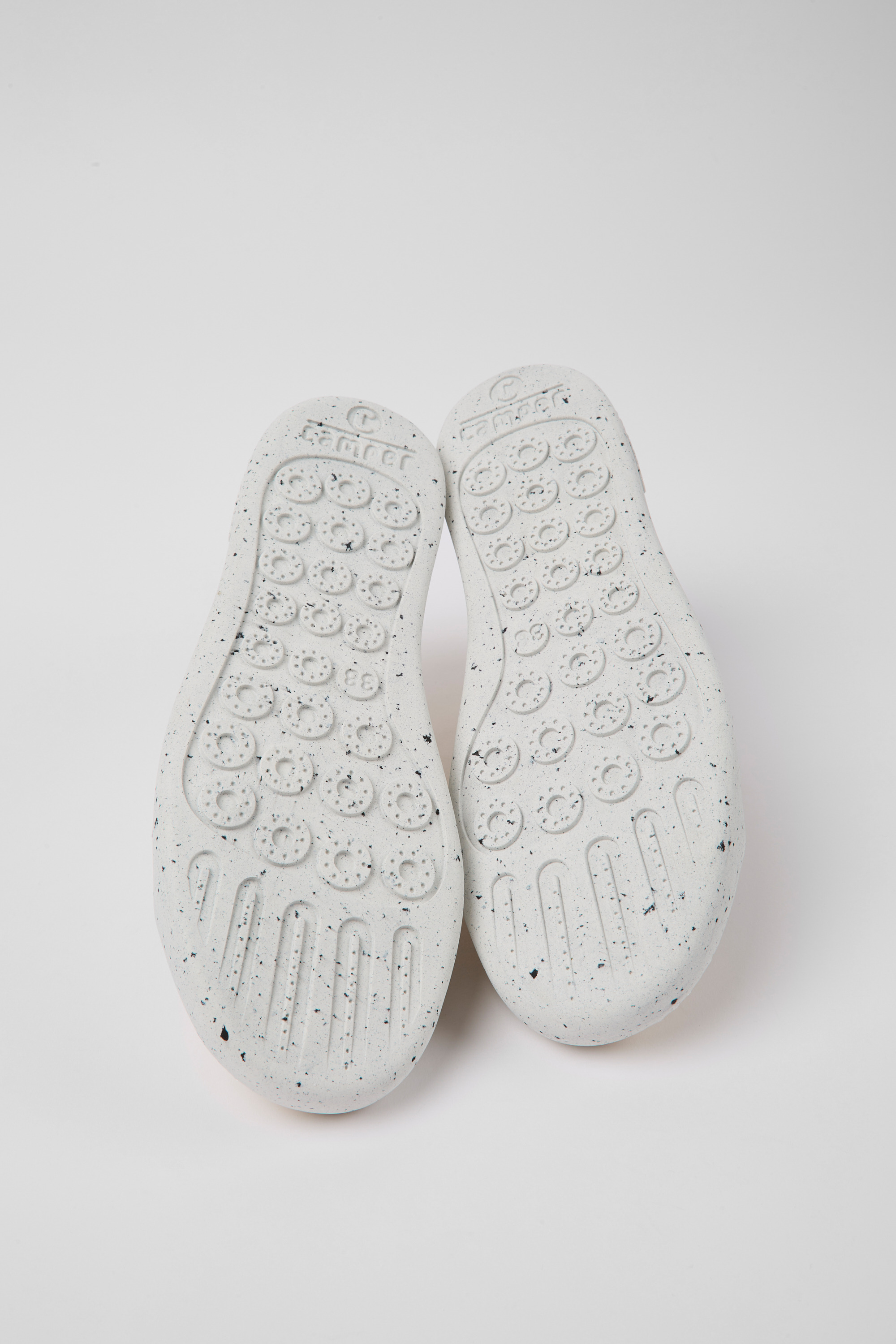 Peu Touring - Beige textile sneakers for women